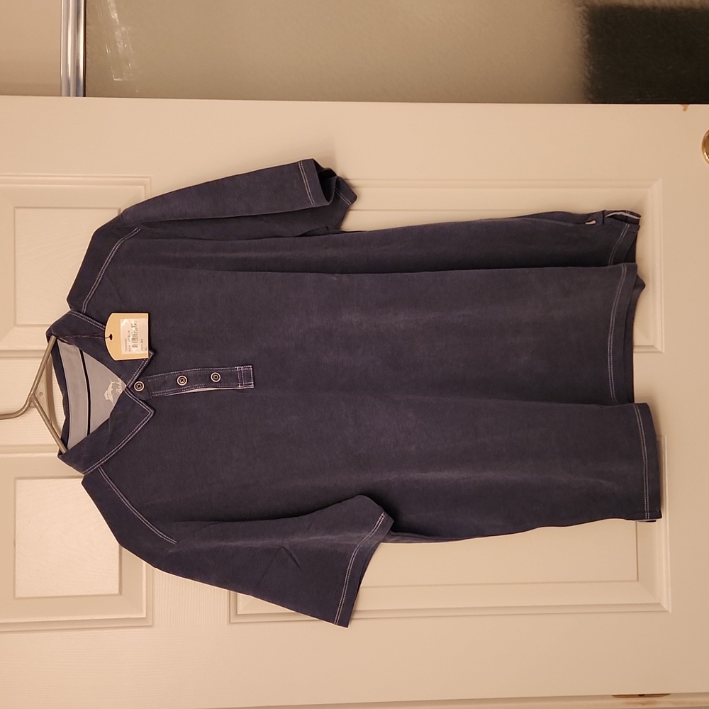 Men's Tommy Bahama polo. XL. NWT. Midnight blue.